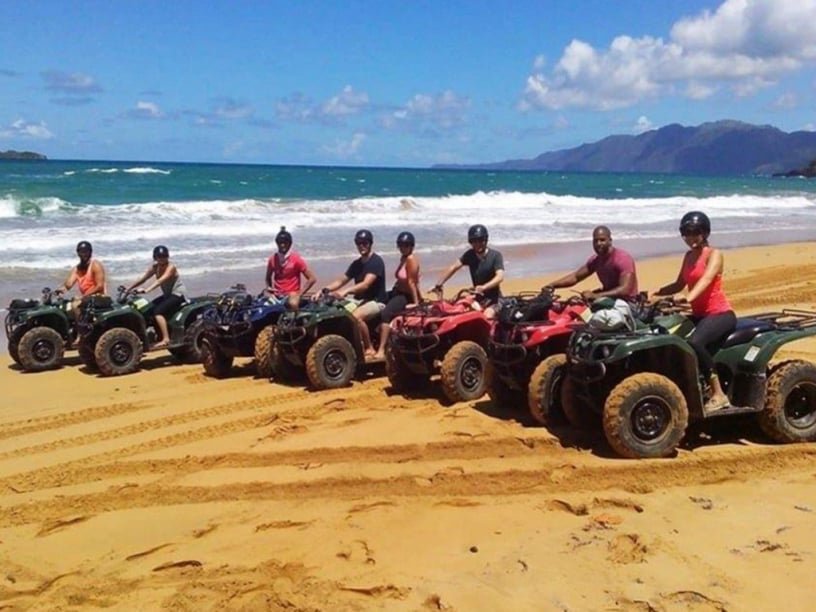 ATV Adventure Excursion to Playa Rincon in Samana Dominican Republic